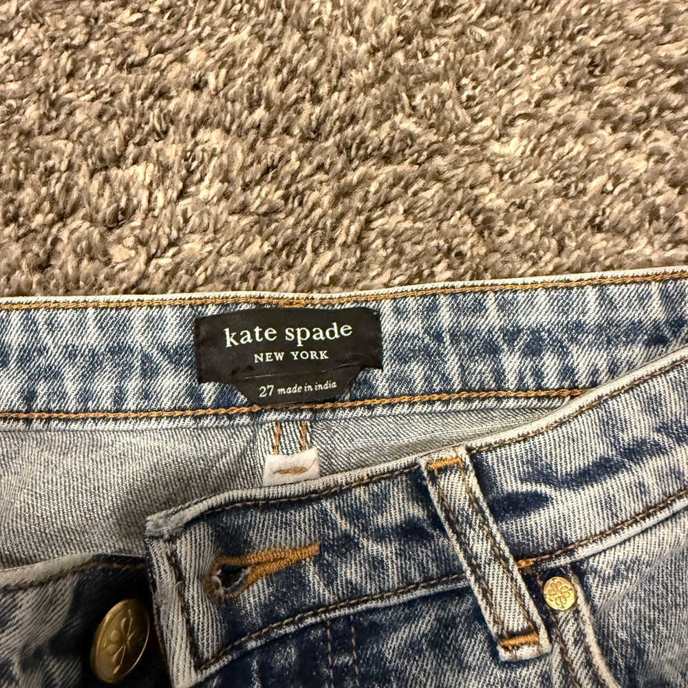 Kate Spade Multicolor Floral Straight Leg Jeans - Picture 3 of 5